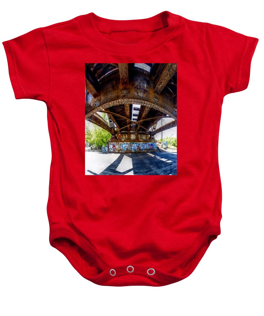 Panorama 3356 CSX Bridge - Baby Onesie