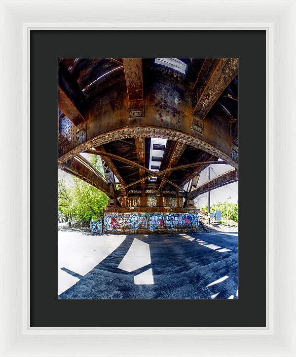 Panorama 3356 CSX Bridge - Framed Print