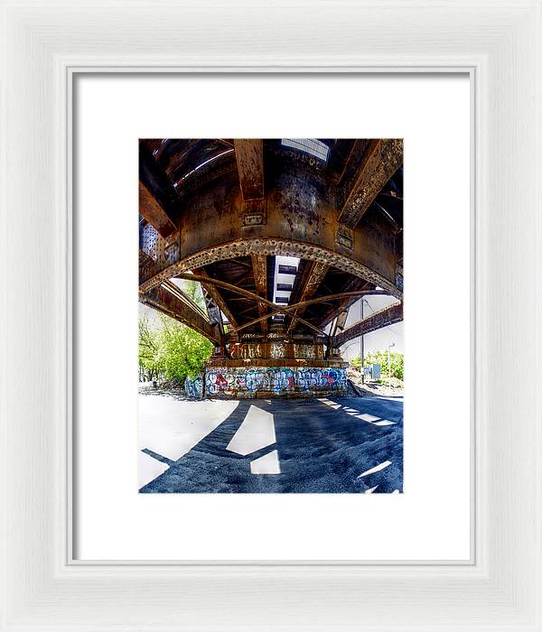 Panorama 3356 CSX Bridge - Framed Print