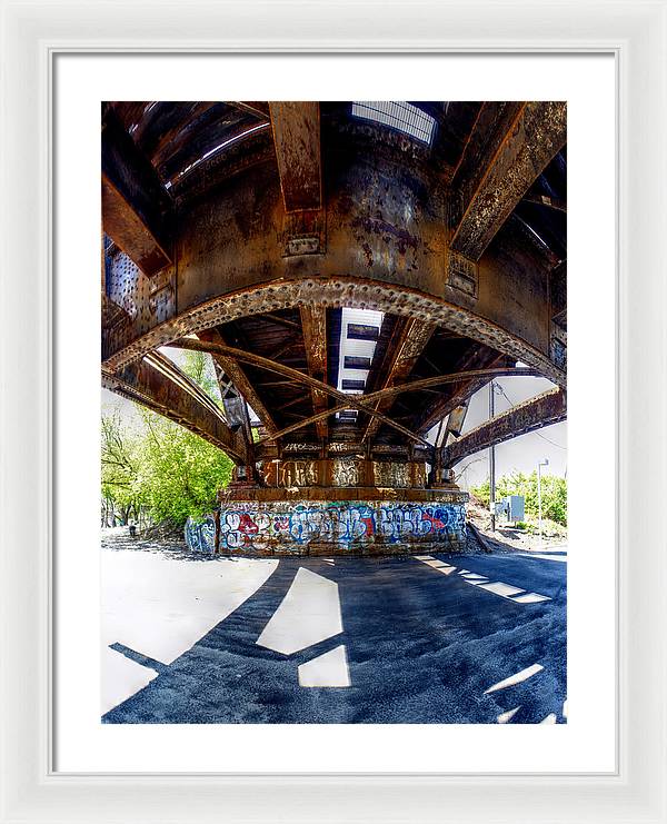 Panorama 3356 CSX Bridge - Framed Print