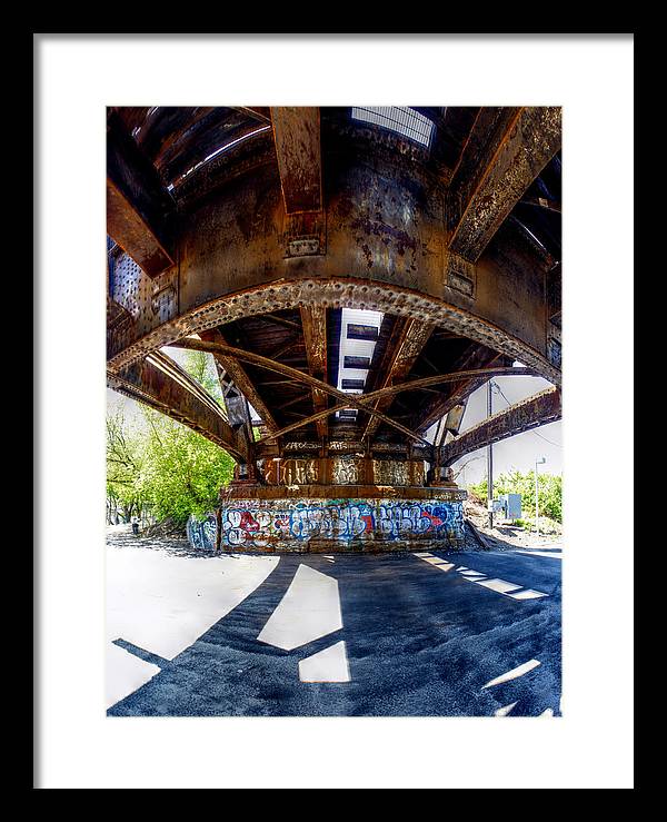 Panorama 3356 CSX Bridge - Framed Print