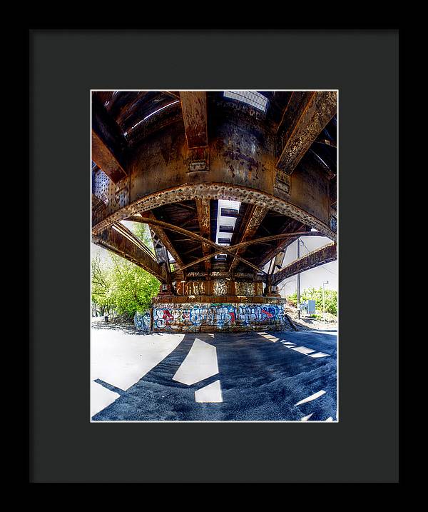 Panorama 3356 CSX Bridge - Framed Print