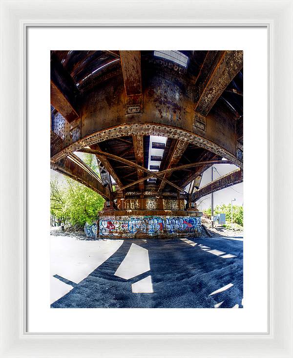 Panorama 3356 CSX Bridge - Framed Print