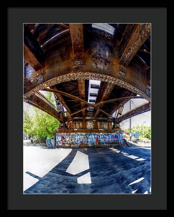 Panorama 3356 CSX Bridge - Framed Print