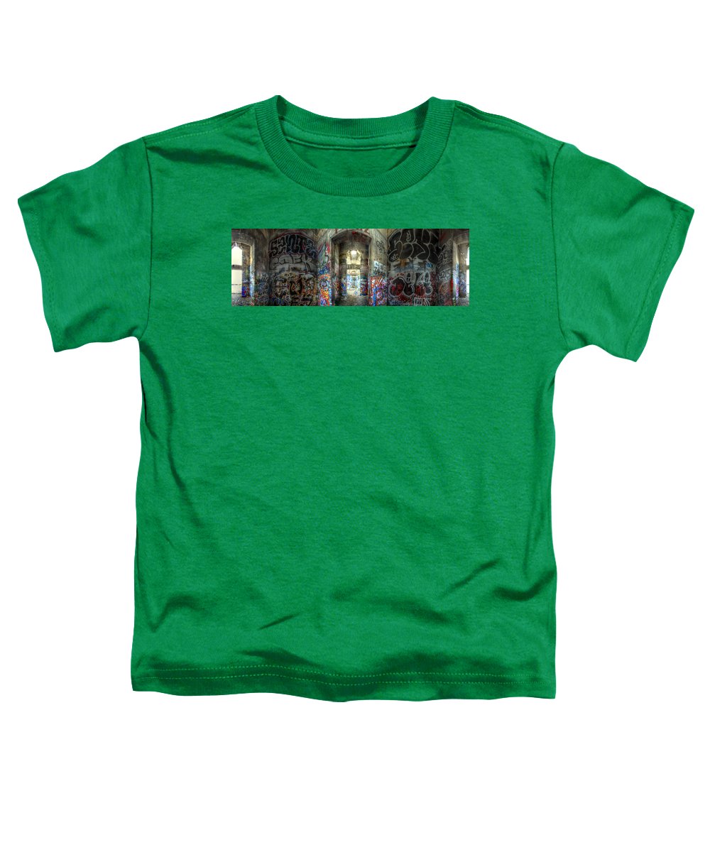 Panorama 3404 Pier 18 aka Graffiti Pier - Toddler T-Shirt