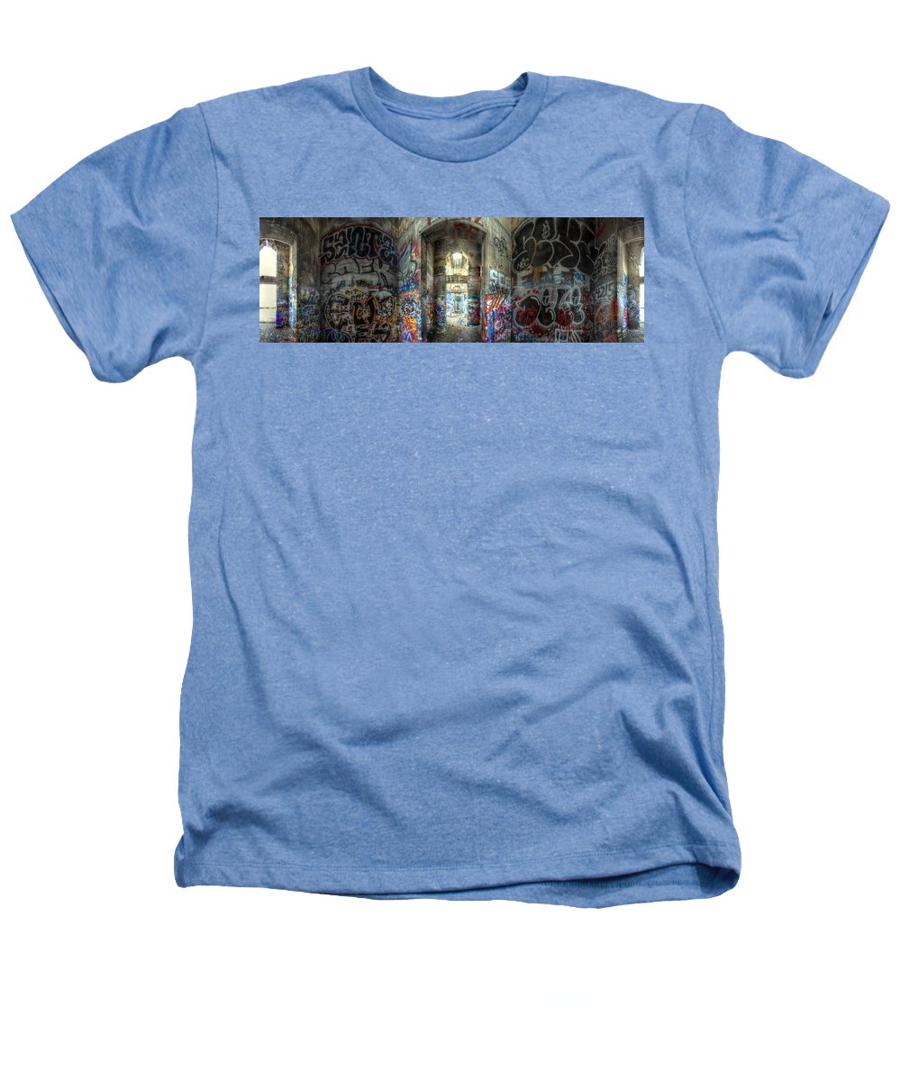 Panorama 3404 Pier 18 aka Graffiti Pier - Heathers T-Shirt