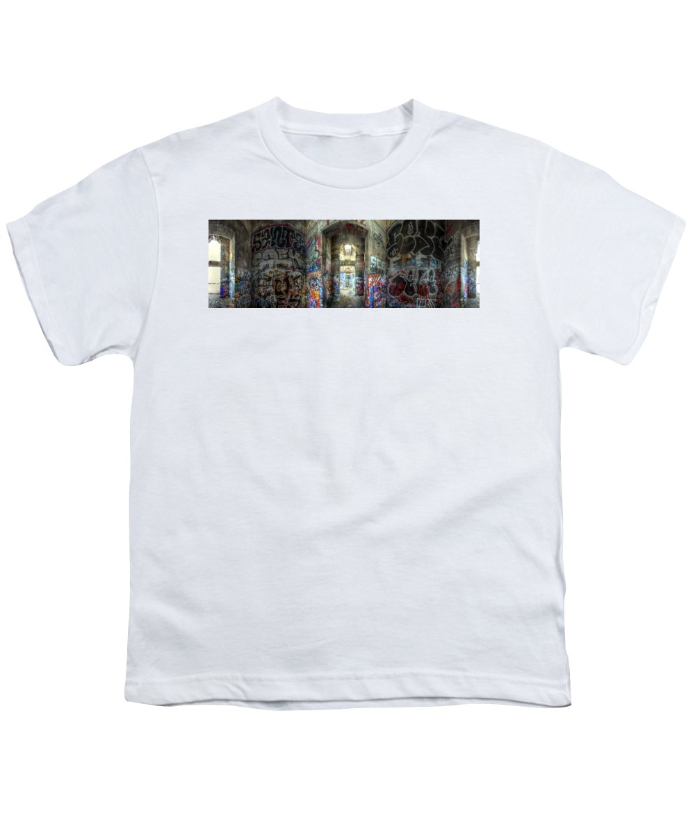 Panorama 3404 Pier 18 aka Graffiti Pier - Youth T-Shirt