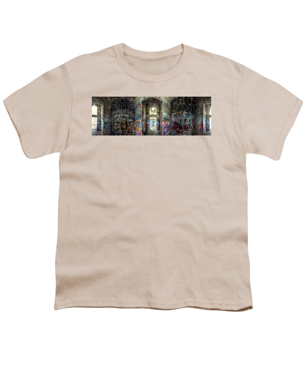 Panorama 3404 Pier 18 aka Graffiti Pier - Youth T-Shirt