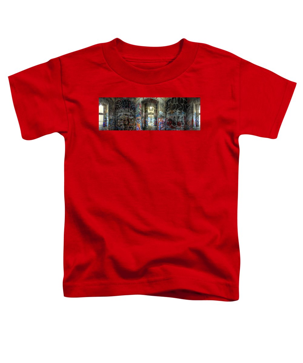 Panorama 3404 Pier 18 aka Graffiti Pier - Toddler T-Shirt