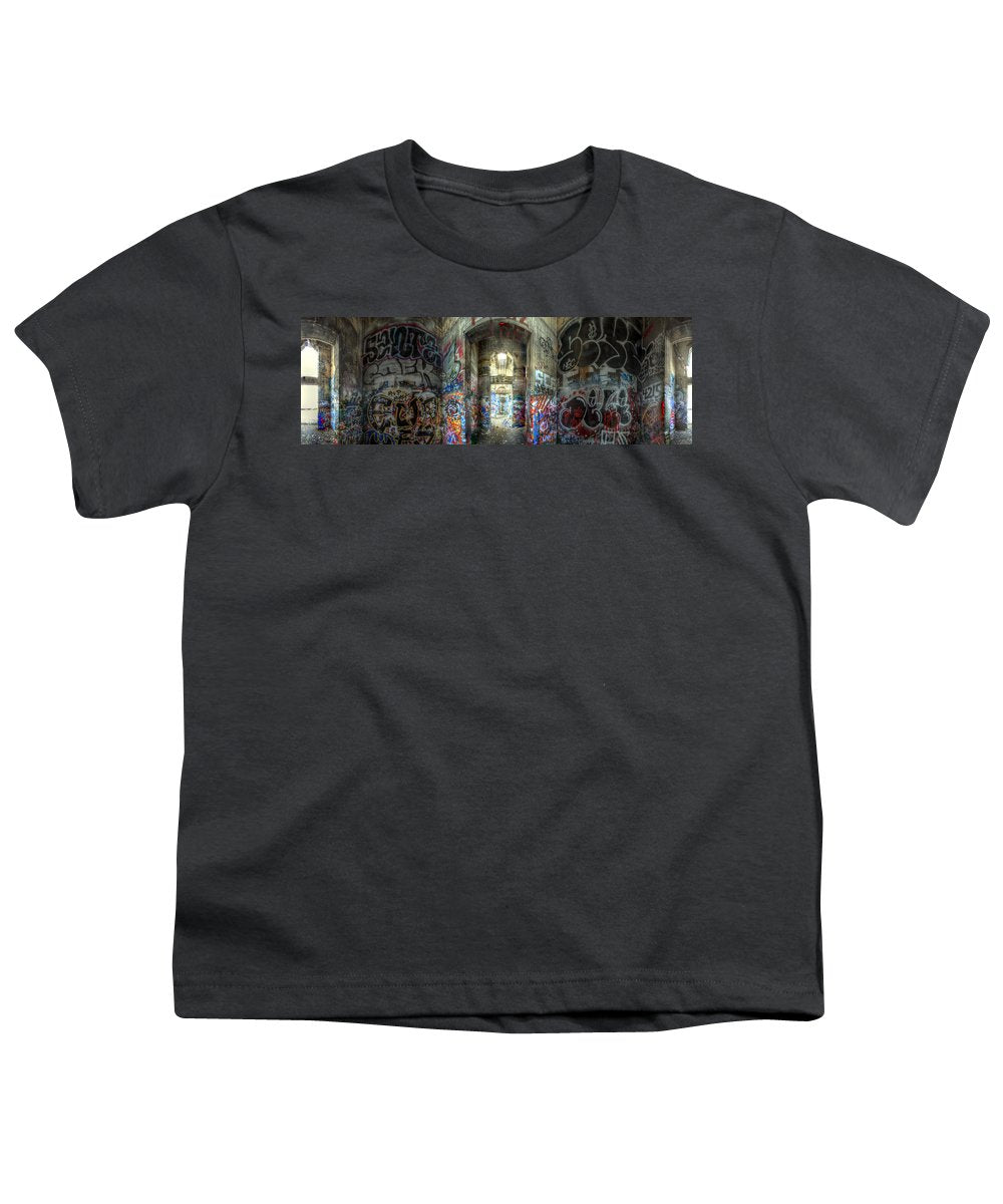 Panorama 3404 Pier 18 aka Graffiti Pier - Youth T-Shirt