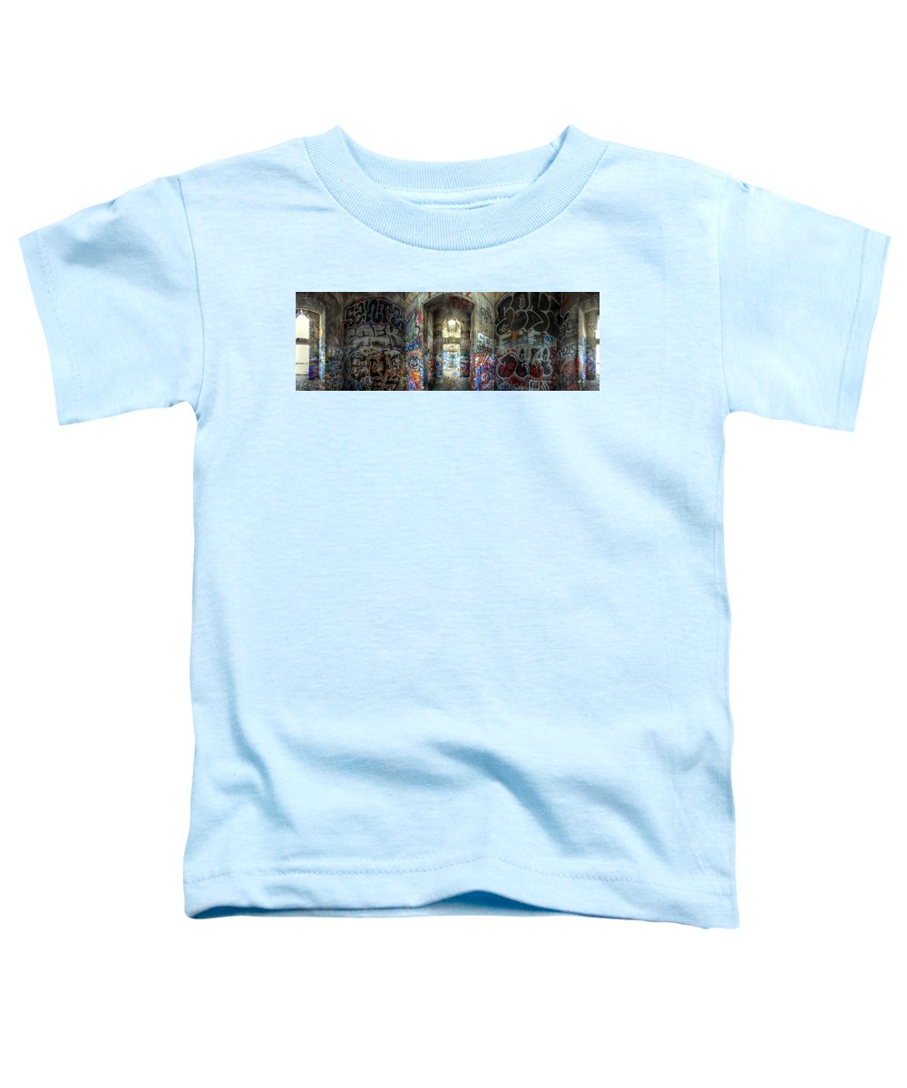 Panorama 3404 Pier 18 aka Graffiti Pier - Toddler T-Shirt
