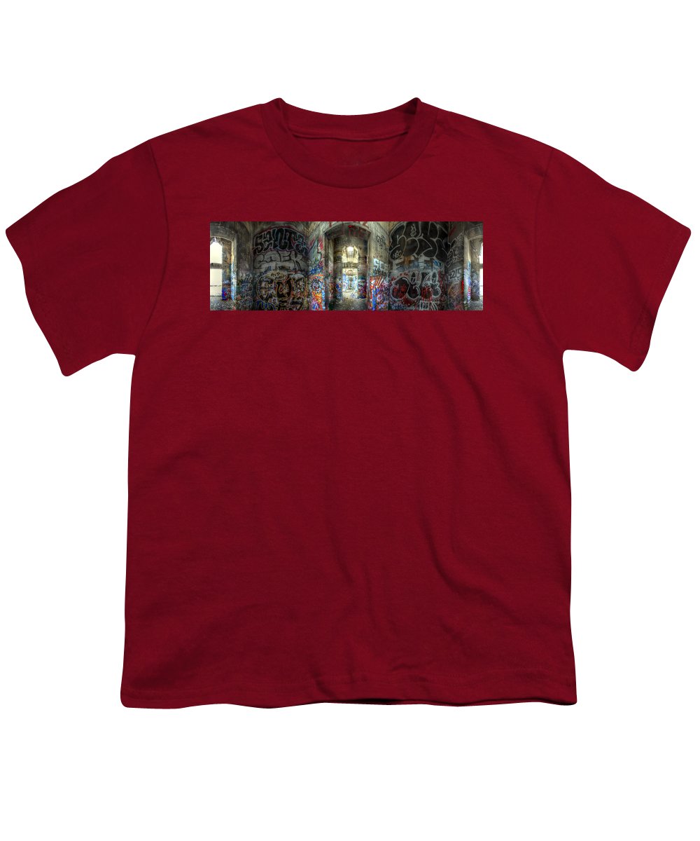 Panorama 3404 Pier 18 aka Graffiti Pier - Youth T-Shirt
