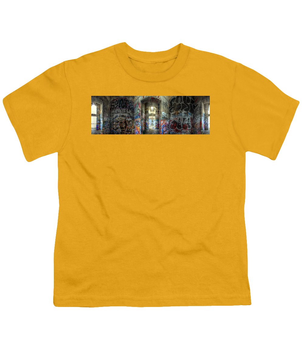 Panorama 3404 Pier 18 aka Graffiti Pier - Youth T-Shirt