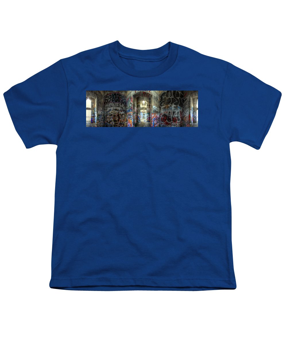 Panorama 3404 Pier 18 aka Graffiti Pier - Youth T-Shirt