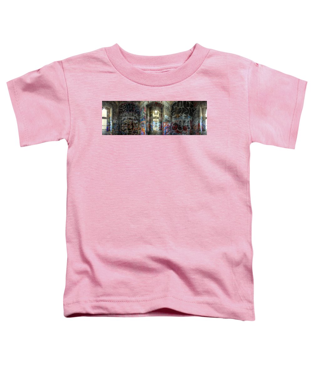 Panorama 3404 Pier 18 aka Graffiti Pier - Toddler T-Shirt