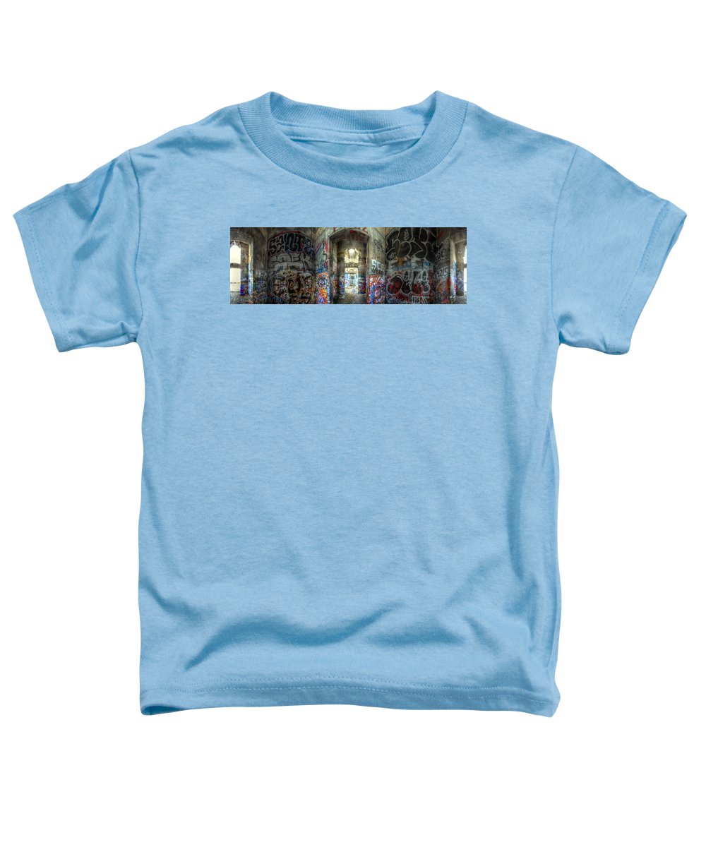 Panorama 3404 Pier 18 aka Graffiti Pier - Toddler T-Shirt