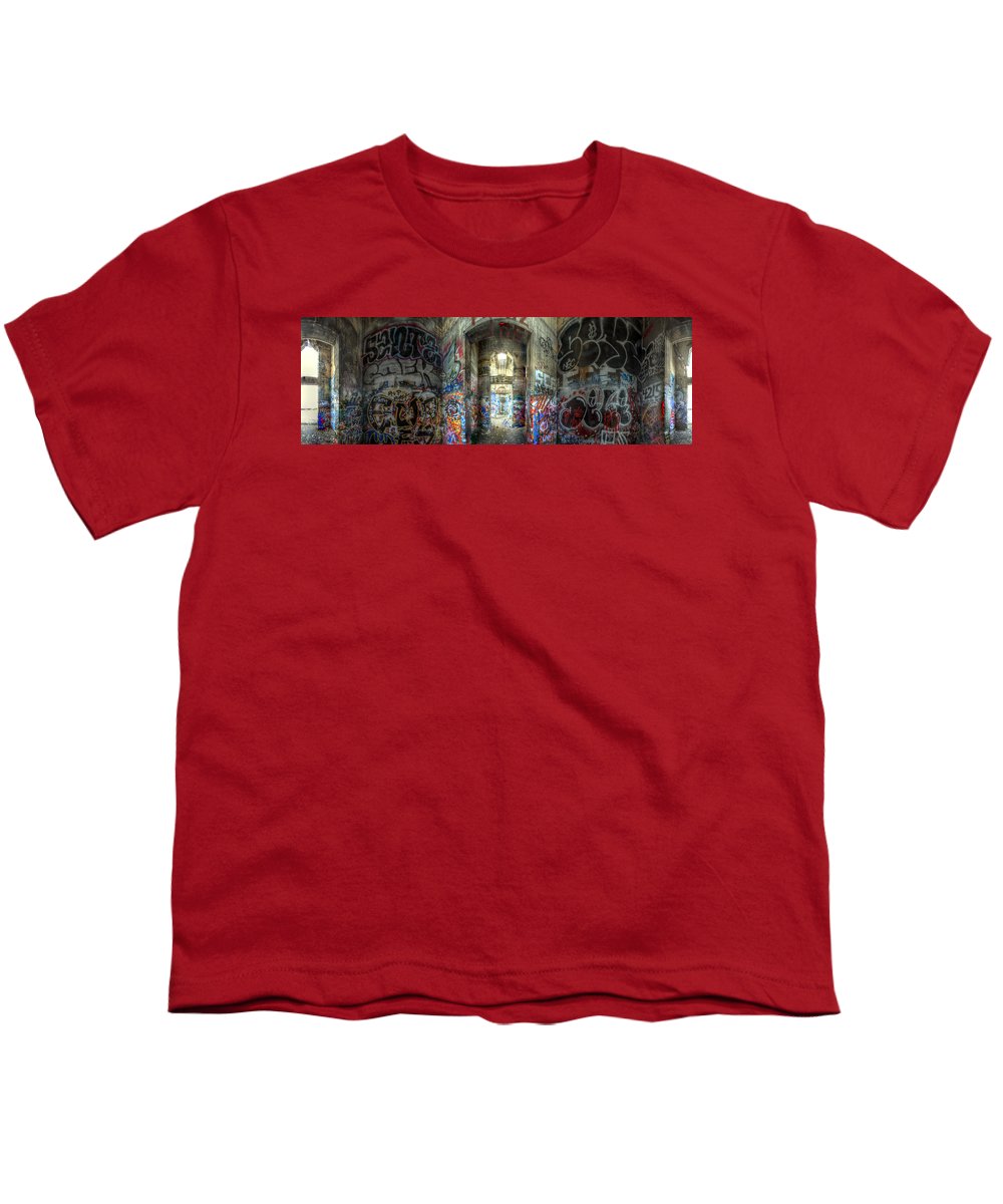 Panorama 3404 Pier 18 aka Graffiti Pier - Youth T-Shirt