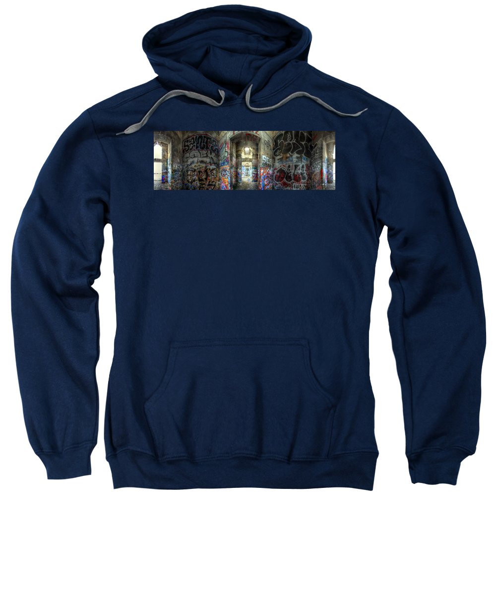 Panorama 3404 Pier 18 aka Graffiti Pier - Sweatshirt
