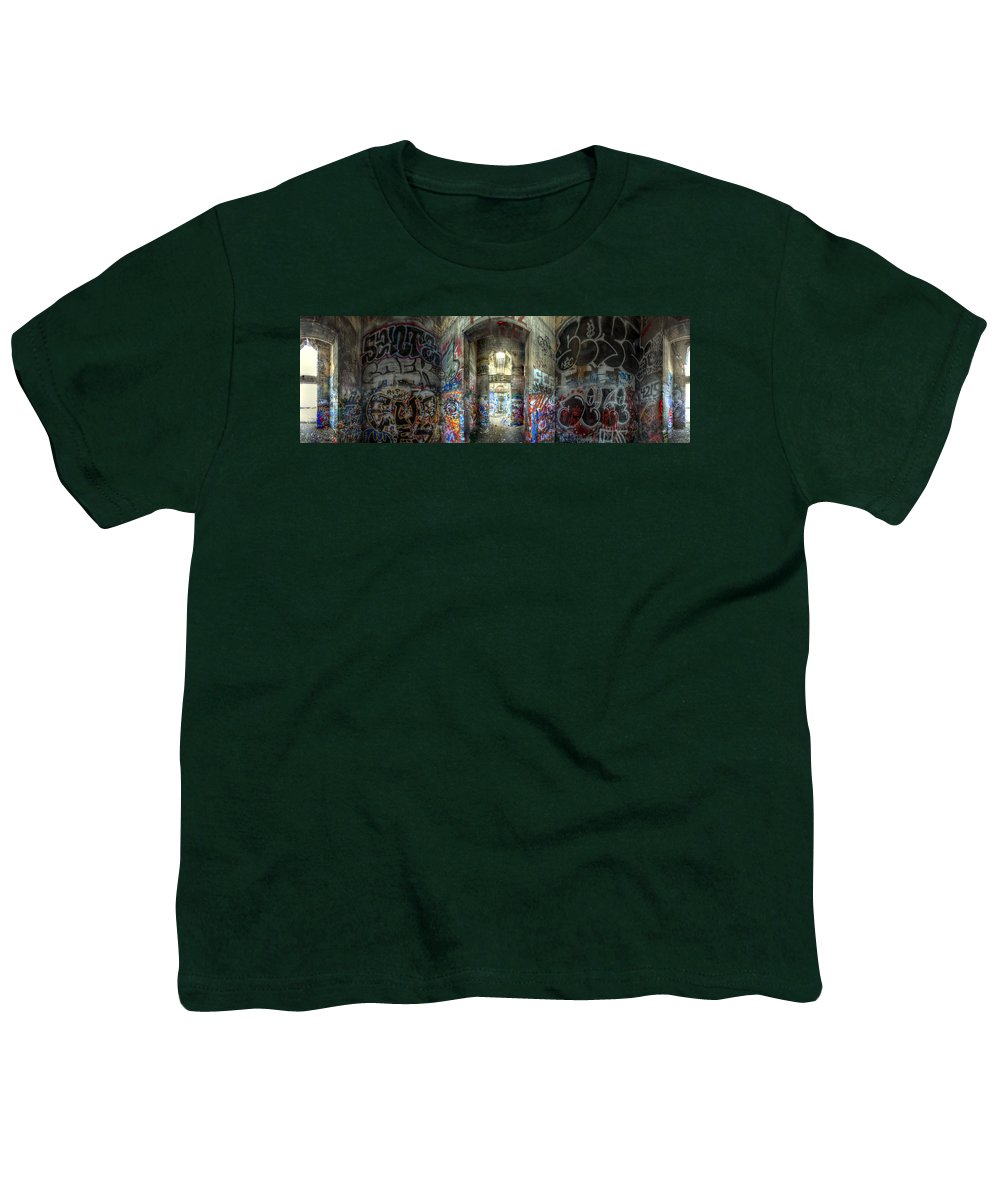 Panorama 3404 Pier 18 aka Graffiti Pier - Youth T-Shirt