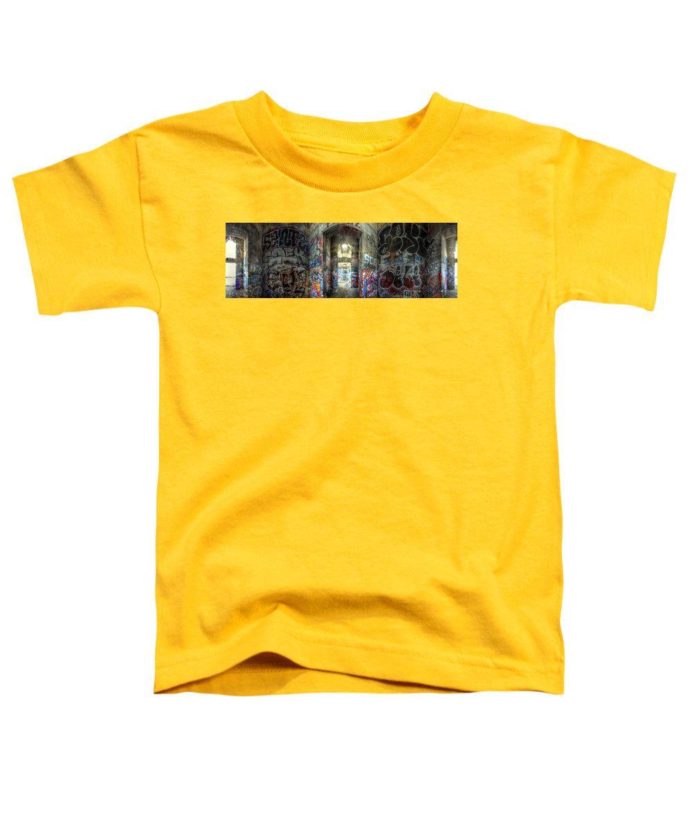 Panorama 3404 Pier 18 aka Graffiti Pier - Toddler T-Shirt