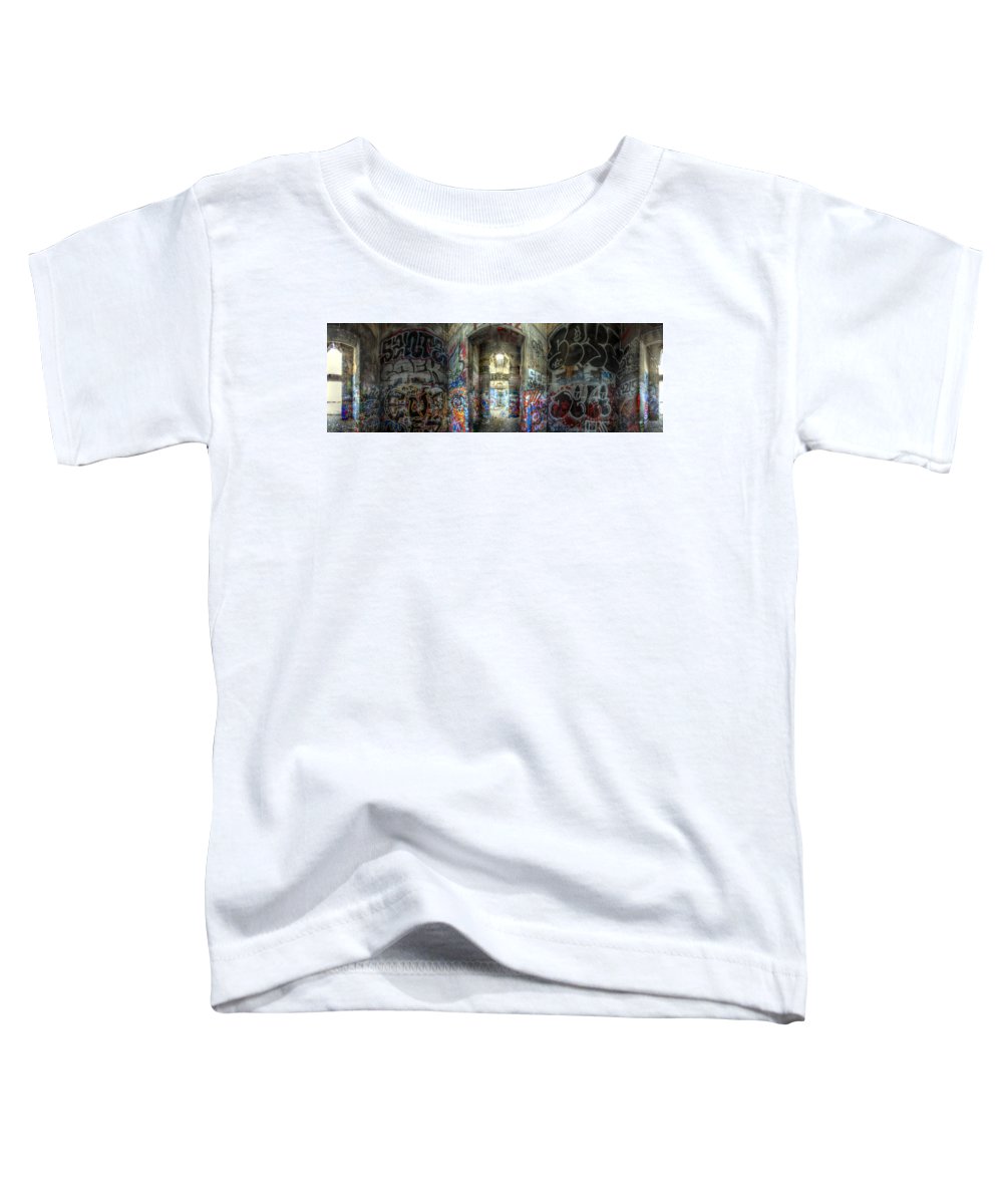 Panorama 3404 Pier 18 aka Graffiti Pier - Toddler T-Shirt