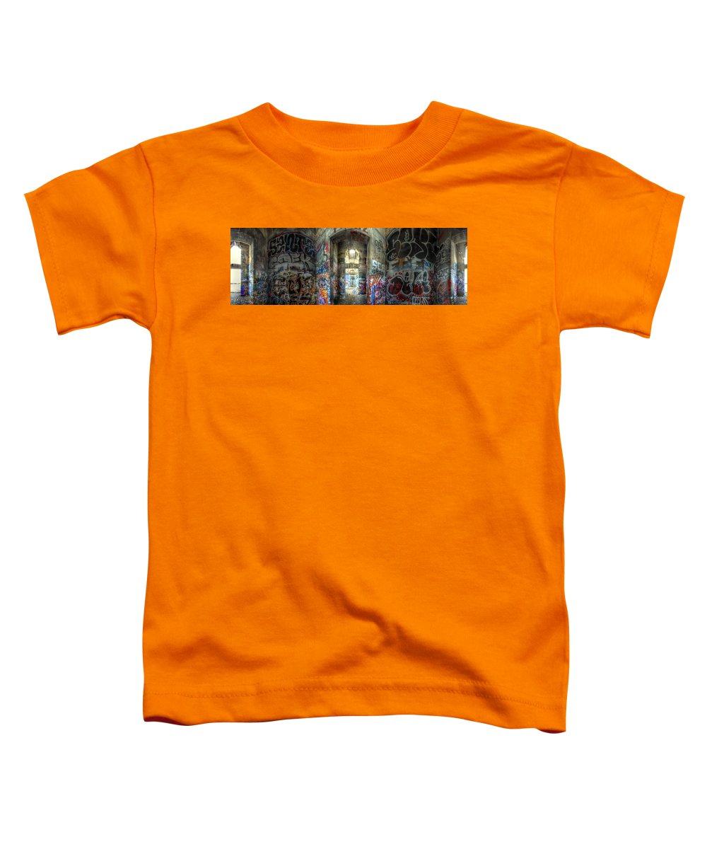 Panorama 3404 Pier 18 aka Graffiti Pier - Toddler T-Shirt