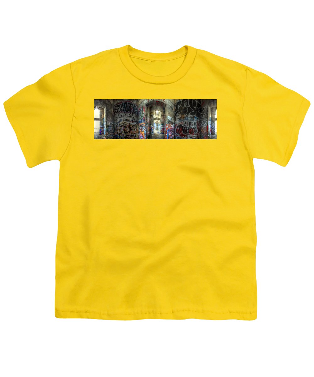 Panorama 3404 Pier 18 aka Graffiti Pier - Youth T-Shirt