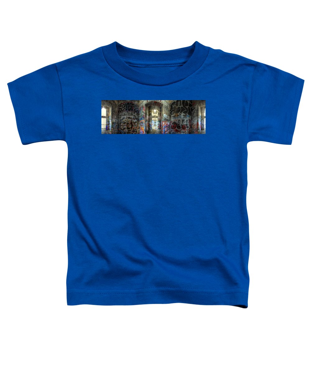 Panorama 3404 Pier 18 aka Graffiti Pier - Toddler T-Shirt