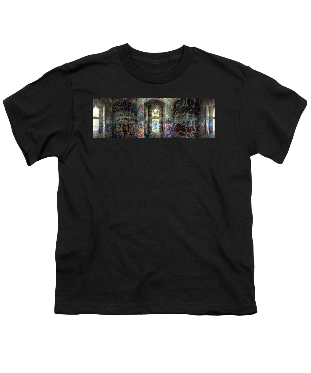 Panorama 3404 Pier 18 aka Graffiti Pier - Youth T-Shirt