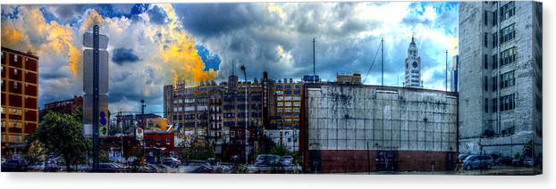 Panorama 3468 Eraserhood Skyline - Canvas Print