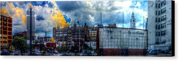 Panorama 3468 Eraserhood Skyline - Canvas Print