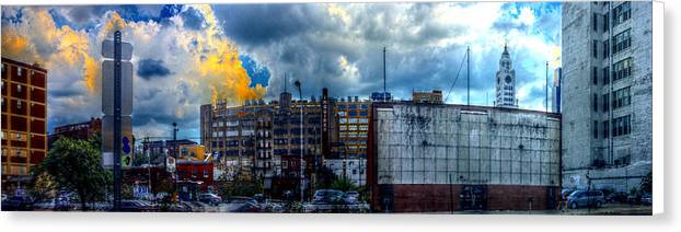 Panorama 3468 Eraserhood Skyline - Canvas Print