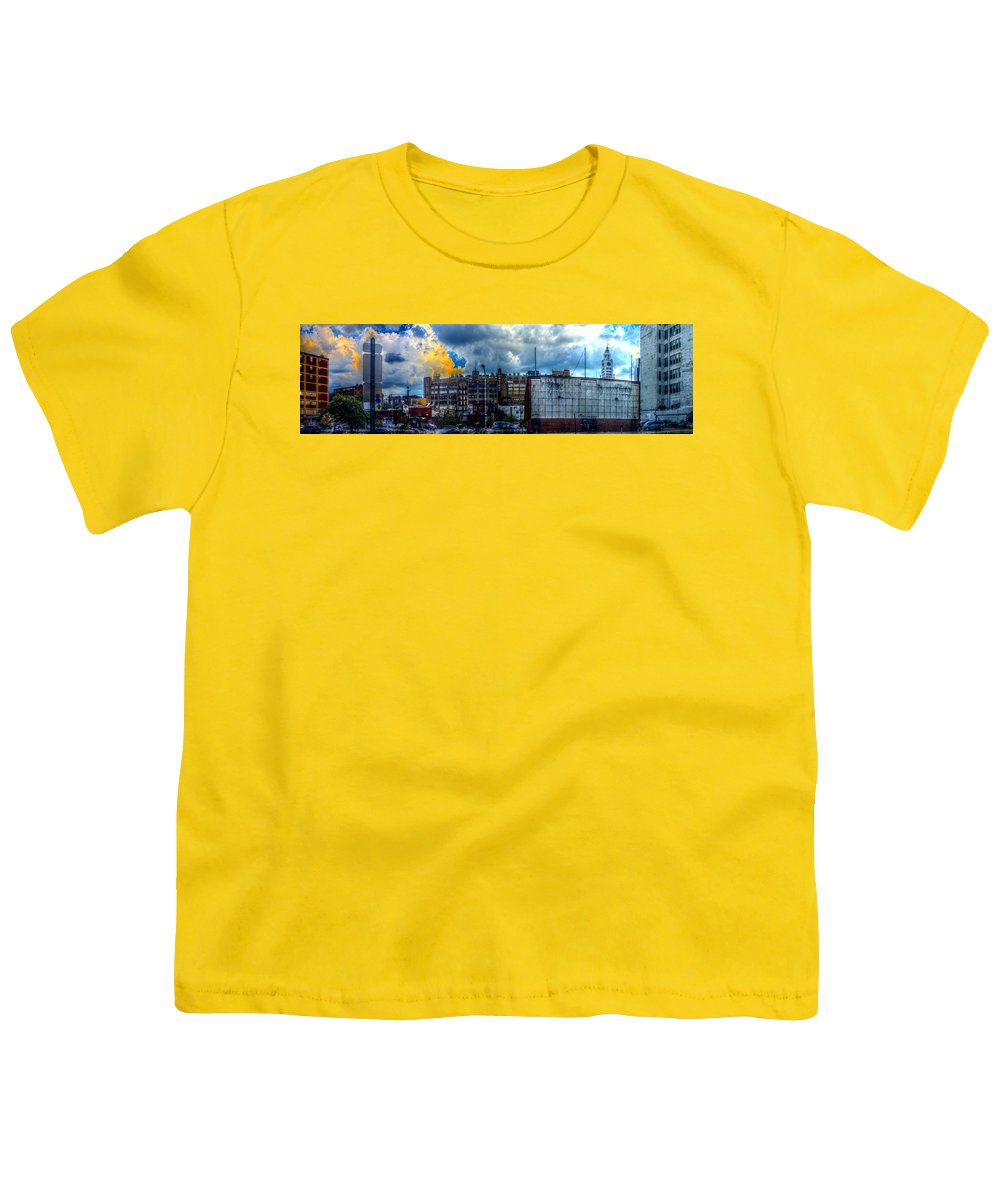 Panorama 3468 Eraserhood Skyline - Youth T-Shirt