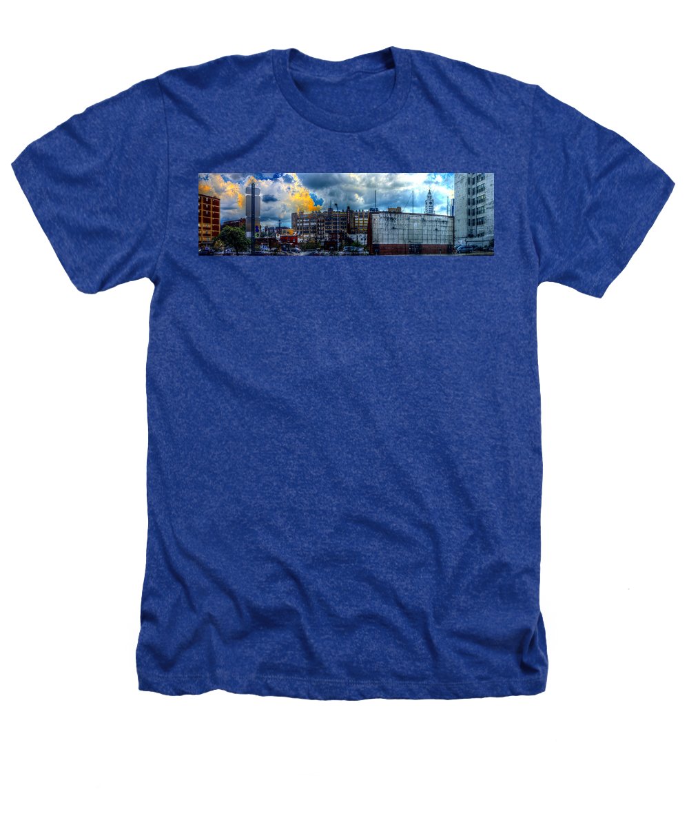 Panorama 3468 Eraserhood Skyline - Heathers T-Shirt