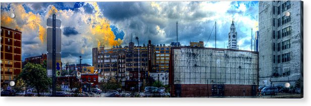 Panorama 3468 Eraserhood Skyline - Acrylic Print