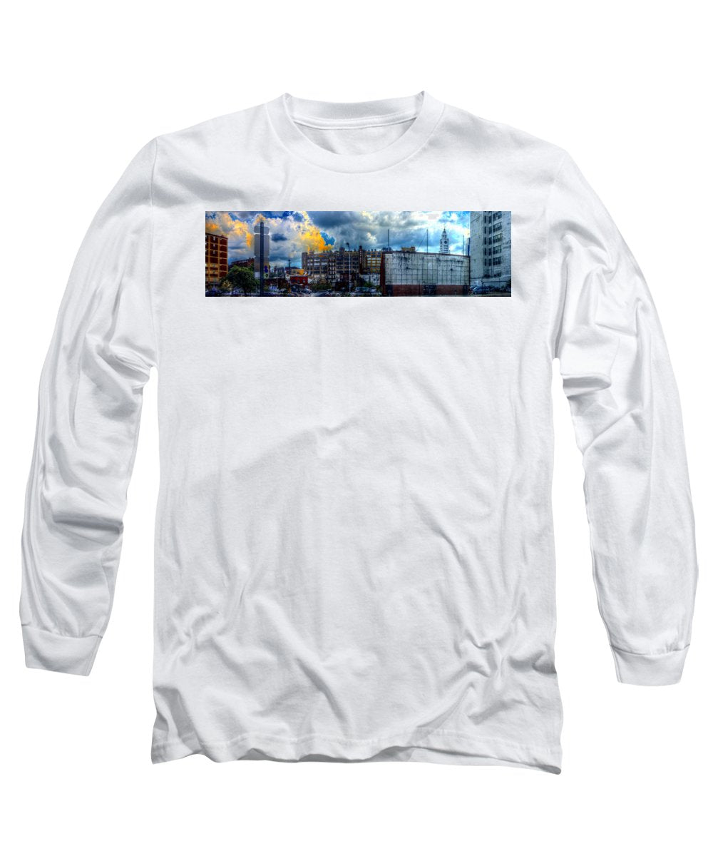 Panorama 3468 Eraserhood Skyline - Long Sleeve T-Shirt