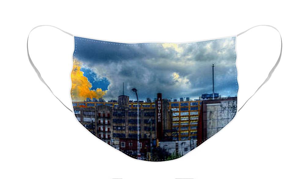 Panorama 3468 Eraserhood Skyline - Face Mask