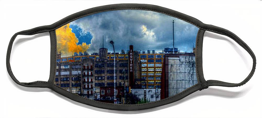 Panorama 3468 Eraserhood Skyline - Face Mask