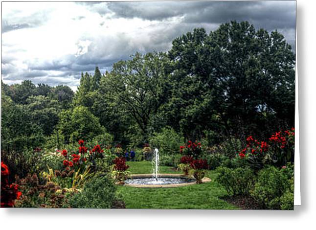 Panorama 3492 Morris Arboretum of the University of Pennsylvania - Greeting Card
