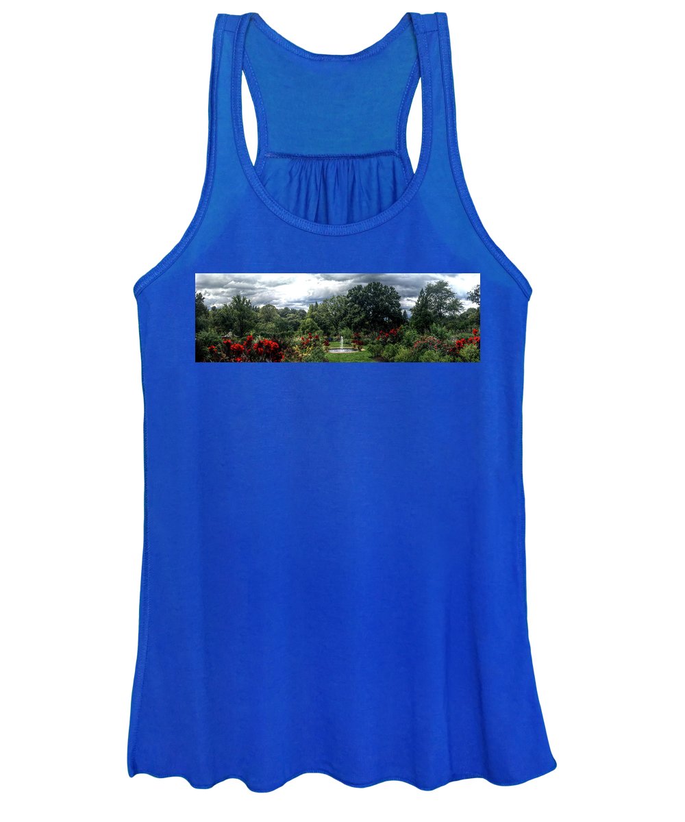Panorama 3492 Morris Arboretum of the University of Pennsylvania - Women's Tank Top