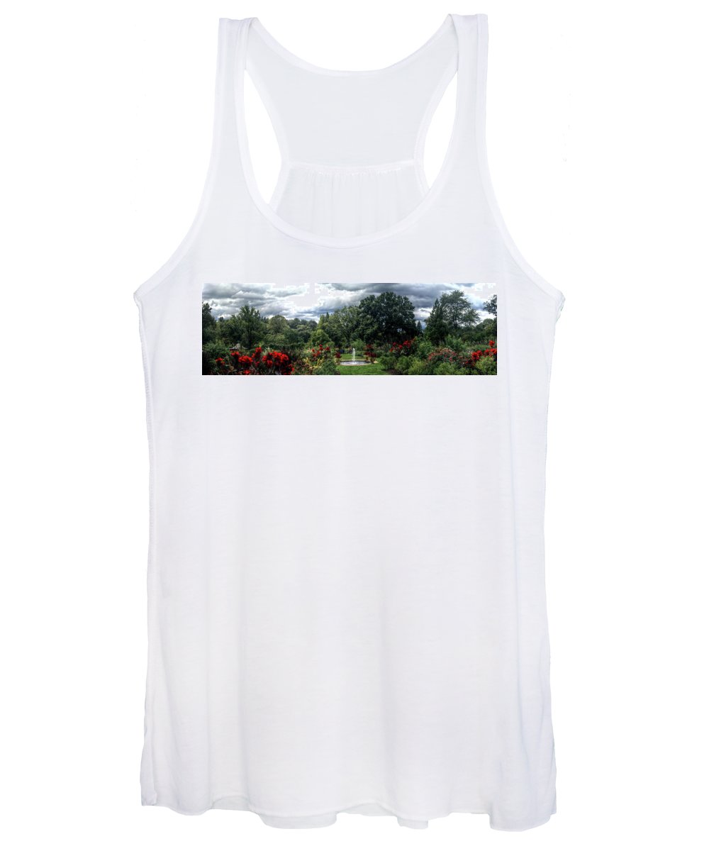 Panorama 3492 Morris Arboretum of the University of Pennsylvania - Women's Tank Top