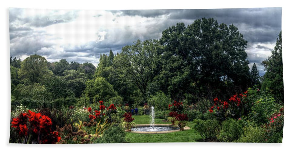 Panorama 3492 Morris Arboretum of the University of Pennsylvania - Bath Towel