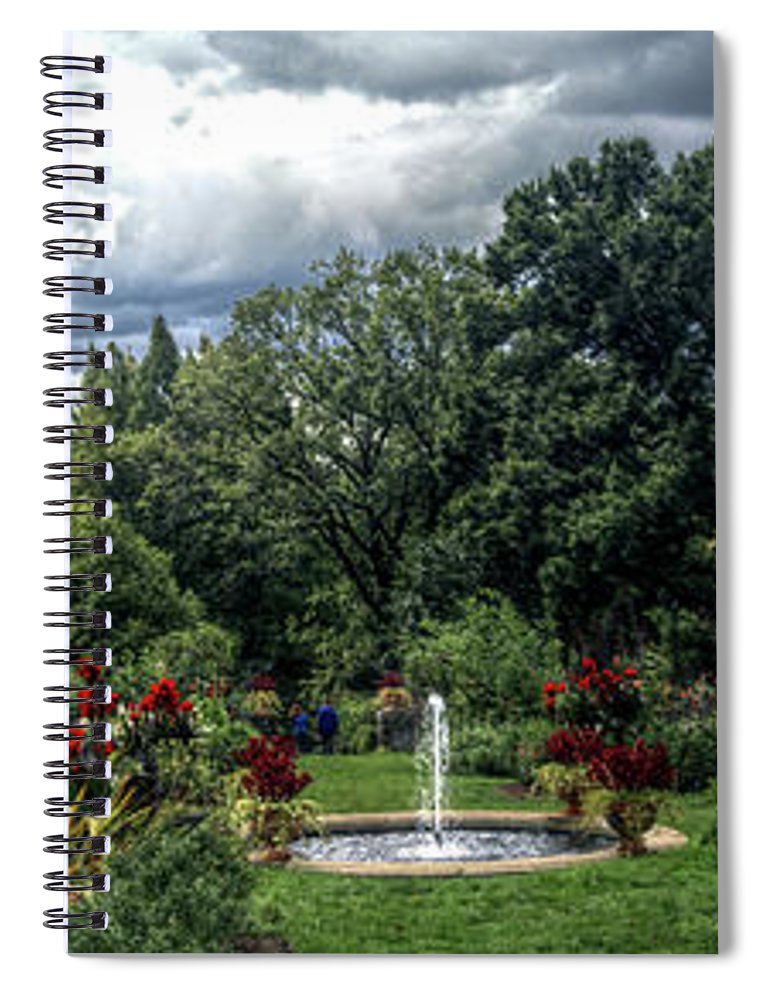 Panorama 3492 Morris Arboretum of the University of Pennsylvania - Spiral Notebook