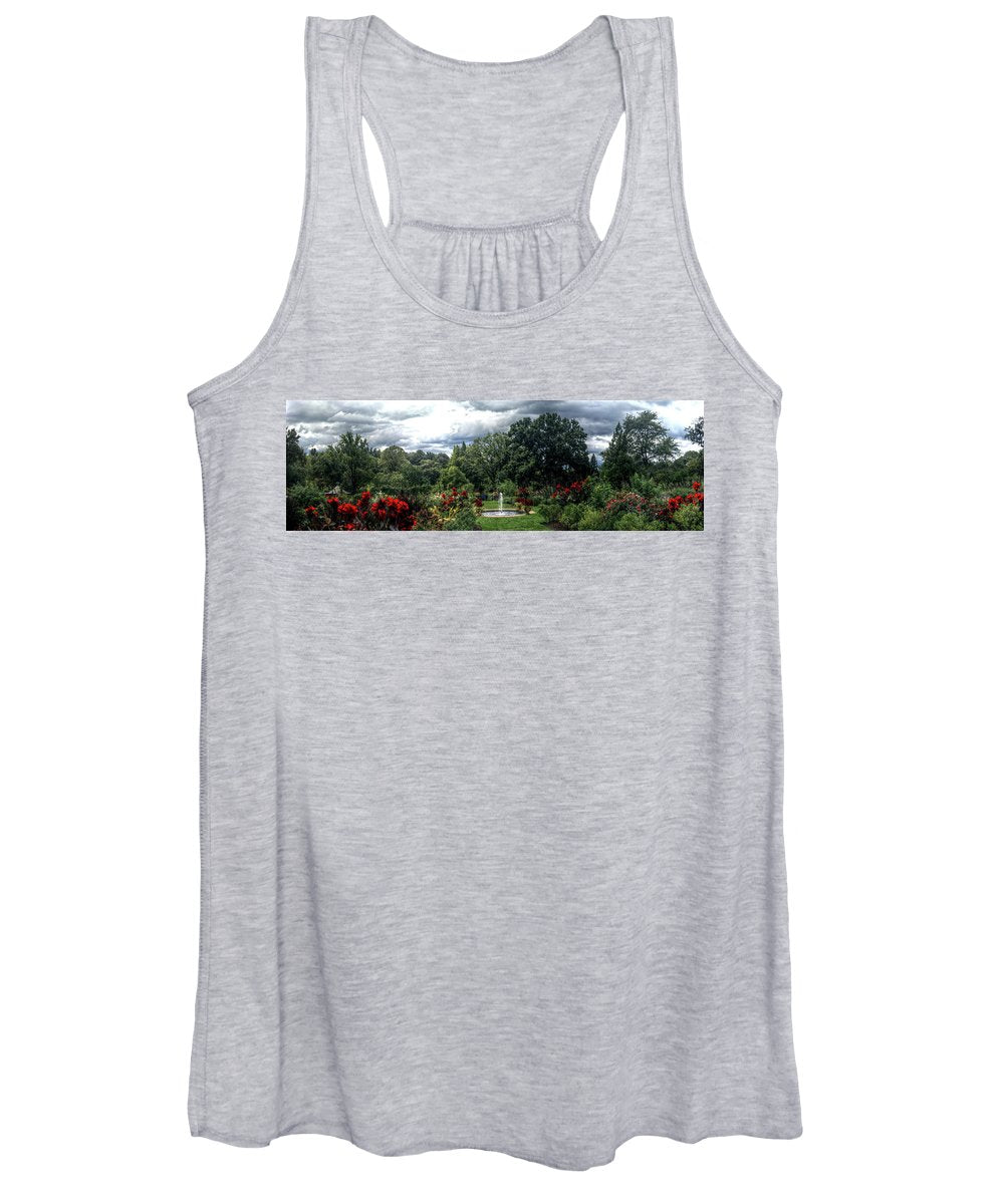 Panorama 3492 Morris Arboretum of the University of Pennsylvania - Women's Tank Top