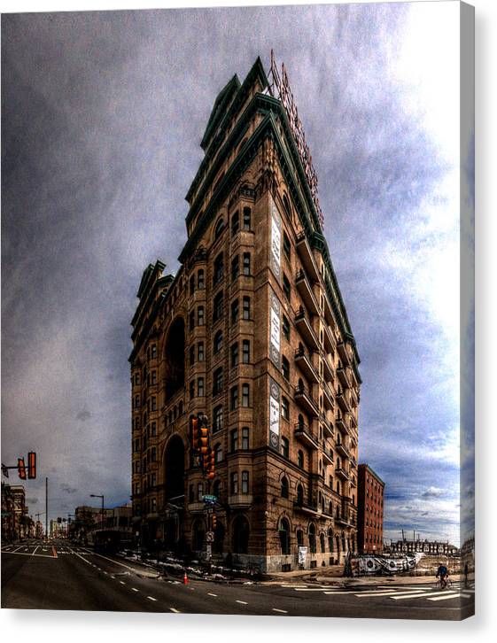 Panorama 3539 The Divine Lorraine Hotel - Canvas Print