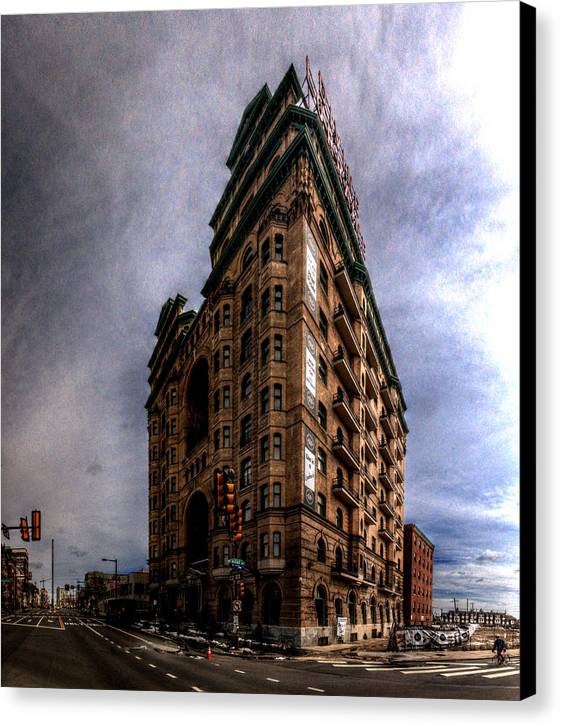 Panorama 3539 The Divine Lorraine Hotel - Canvas Print