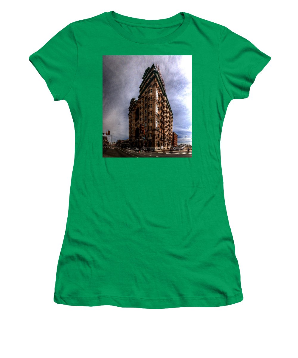 Panorama 3539 The Divine Lorraine Hotel - Women's T-Shirt