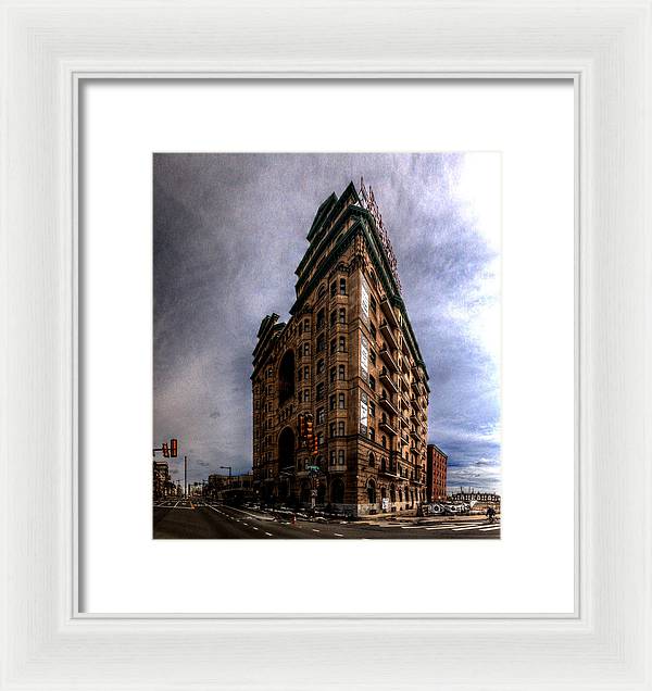 Panorama 3539 The Divine Lorraine Hotel - Framed Print