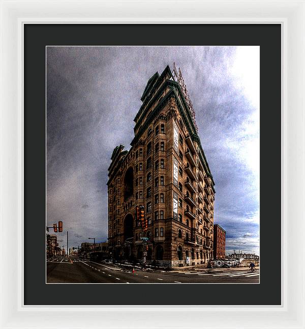 Panorama 3539 The Divine Lorraine Hotel - Framed Print