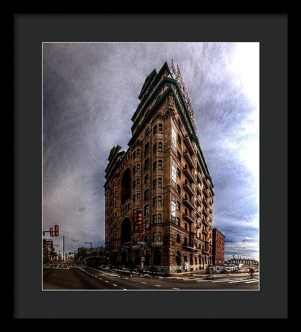 Panorama 3539 The Divine Lorraine Hotel - Framed Print